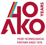 AKO logotipo 40 aniversario