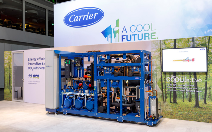 Carrier CO2OL Tec EVO refrigeración con CO2