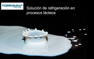 Solución de refrigeración en procesos lácteos