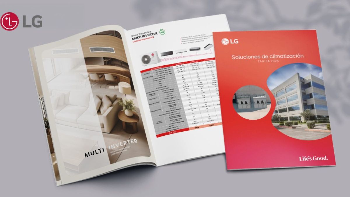 LG tarifa climatización 2026 Multi V i VRF inteligencia artificial Therma V R290