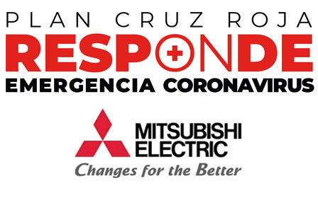 Mitsubishi Electric se suma al plan Cruz Roja responde emergencia coronavirus