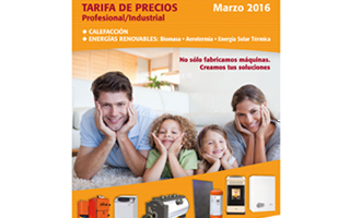 Nueva Tarifa de precios para calefacción y energías renovables Ferroli. No te pierdas las novedades para el 2016 de una de las marcas fabricantes líder del sector 