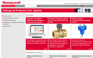 Catálogo online de Honeywell