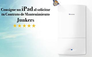 Sorteo de Ipad por contrato mantenimiento Junkers