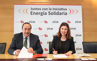 Ferroli y EDP firman la iniciativa Energía Solidaria