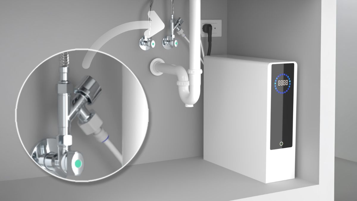 Sistema ARCO OSMIK conexión ósmosis bajo fregadero válvula