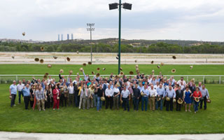 Asistentes al Deceuninckday en el hipódromo de la Zarzuela