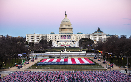 Capitolio de Estados Unidos el día de la investidora - Foto: Facebook Joe Biden