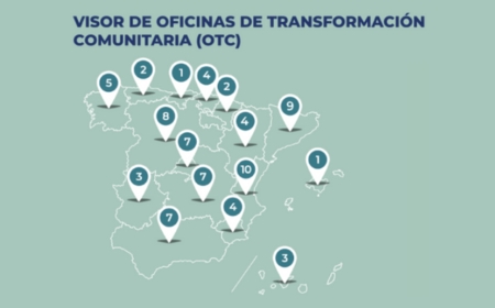 El IDAE publica el mapa de Oficinas de Transformacion Comunitaria OTC