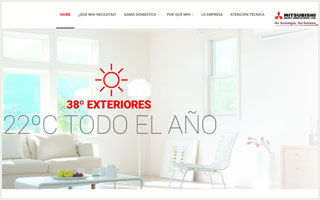 Portada de la web Mitsubishi Heavy Industries