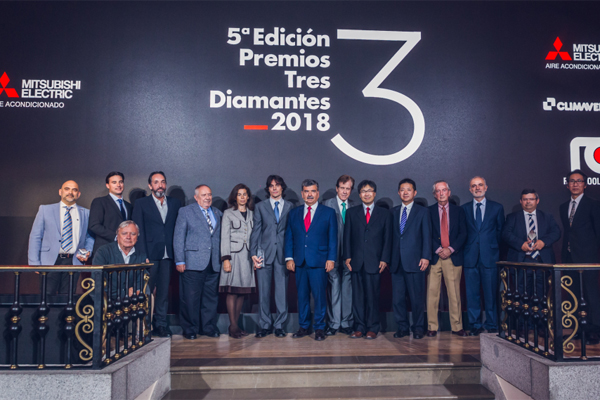 Foto de familia Premio 3 Diamantes Mitsubishi Heavy industries