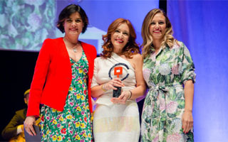 Susana Rodríguez recoge el Premio Extremadura Empresarial