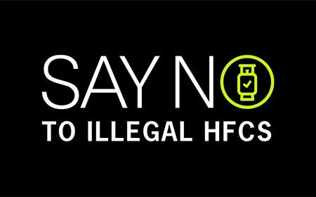 campaña europea #SayNoToIllegalHFCs, dirigida a la cadena de valor para luchar contra el comercio ilegal de gases refrigerantes