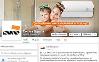 Facebook de Cointra