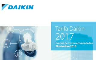 Tarifa general de precios Daikin