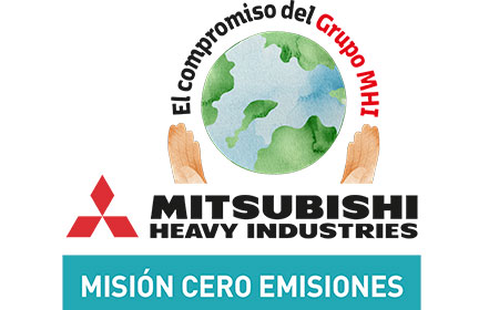 El Grupo MHI tiene como objetivo eliminar todas las emisiones de dióxido de carbono (CO2) de sus propias operaciones para 2040