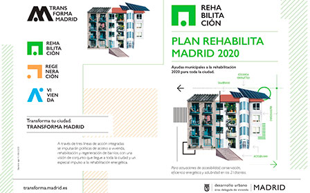 Madrid abre el plazo para presentar las solicitudes del plan Rehabilita