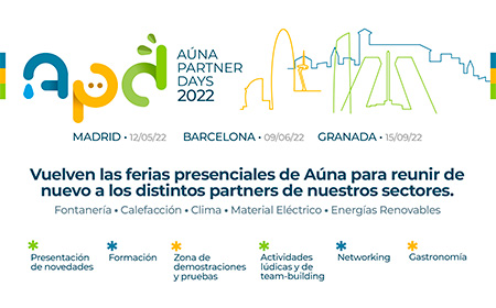 El próximo 12 de mayo en Madrid vuelven los Auna Partner Days y Resideo va a estar presente en este importante evento