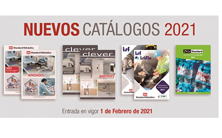 NUEVOS CATÁLOGOS DE STANDARD HIDRÁULICA 2021