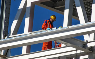 Trabajadores construccion manifiesto aisla