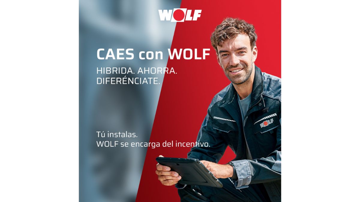WOLF CAES aerotermia plataforma ayudas CAE deducción IRPF instaladores comunidades