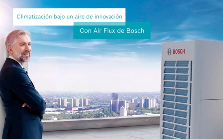 Sistemas VRF Bosch Air Flux para aire acondicionado comercial