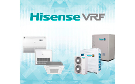 Sistemas VRF Multifuncion de Hisense 