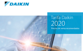 Daikin tarifa 2020