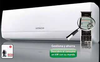 Split aire acondicionado Hitachi Akebono PXB