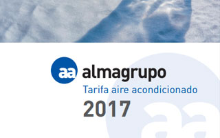 Tarifa aire acondicionado Almagrupo