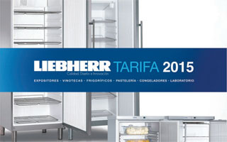 Liebherr tarifa de refrigeradores y congeladores industriales