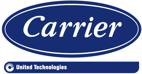 carrier 40 anos servicio  logo