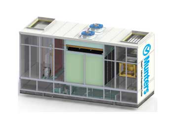 Sistema de refrigeración por enfriamiento evaporativo indirecto Oasis