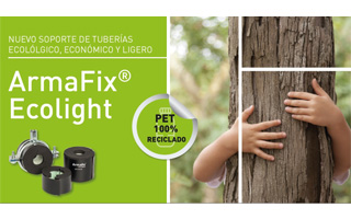 Sopoerte de tuberías ecológico ArmaFix Ecolight