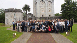 Grupo de asistentes a la asamblea anual de AFEC