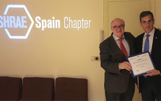 Nuevo presidente Ashrae Spain Chapter