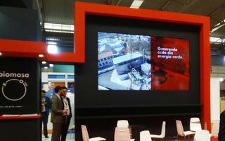 Stand de LSolé en Expobiomasa 2015