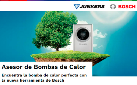 Junkers Bosch asesor bomba calor