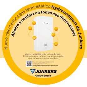 Calentador estanco Junkers Hydrocompact