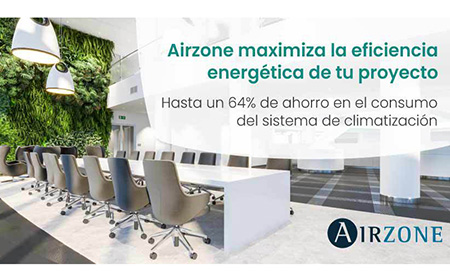 Airzone incluye la eficiencia energética en su lista de prioridades