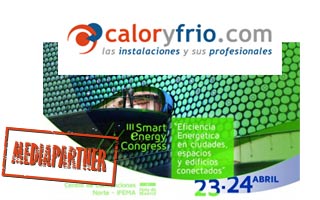 Caloryfrio.com mediapartner del Smart Energy Congress