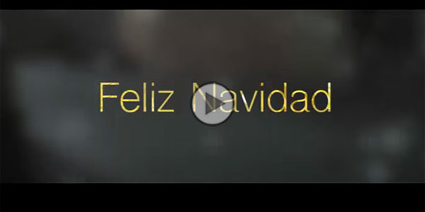 video feliz navidad