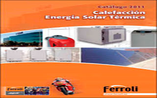 catálogo de Ferroli de calefacción y energía solar térmica 2011