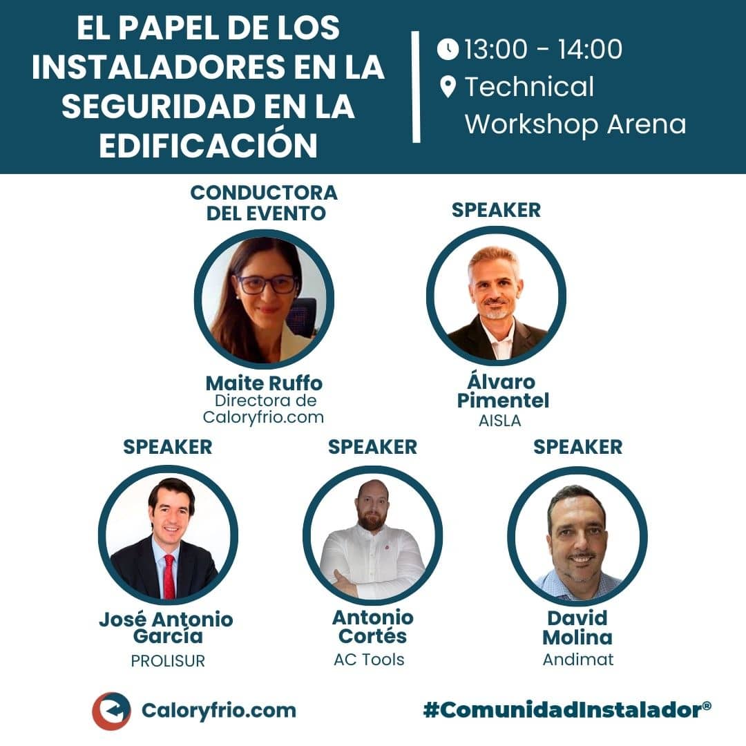 Imagen participantes del Foro del instalador en rehabilitación