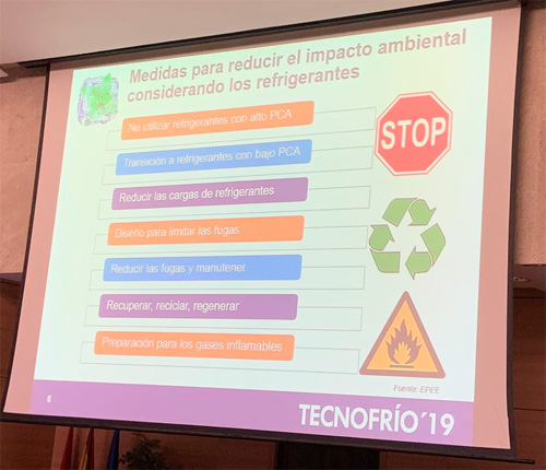 Medidas para reducir el impacto ambiental considerando los refrigerantes