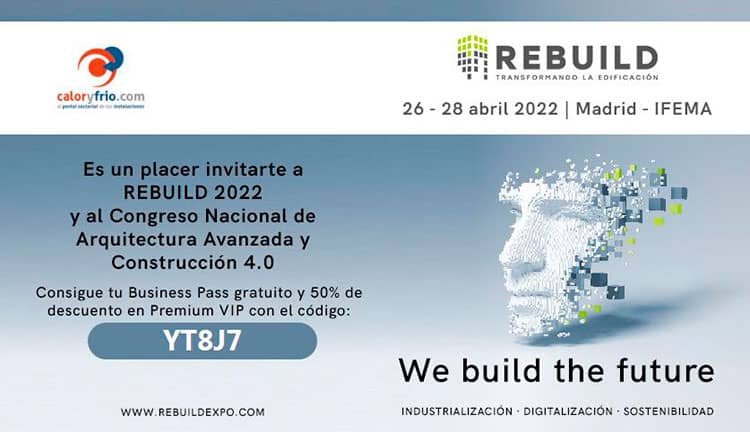 Caloryfrio te invita a Rebuild 2022