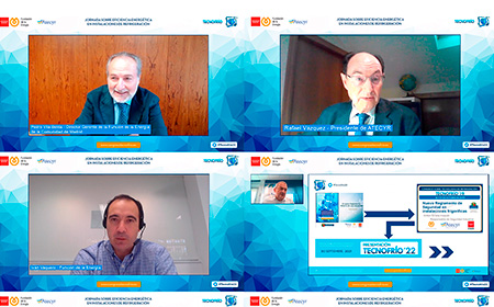 El 30 de septiembre de 2021 se celebró, por videoconferencia, la Jornada de presentación del Congreso Tecnofrío’22