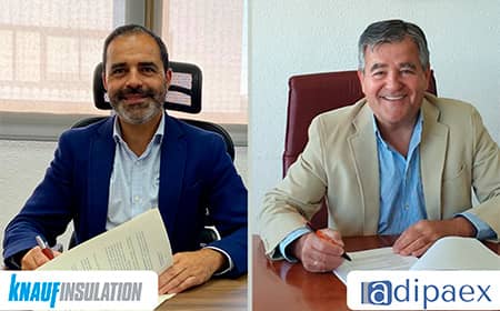 Knauf Insulation se alía con Adipaex para reforzar la posición de los instaladores en la construcción y rehabilitación sostenibles 