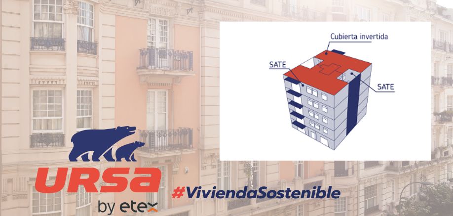 Rehabilitado con fachada ventilada, falso techo bajo forjado en primer suelo y cubierta invertida