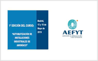 Curso automatización de instalaciones industriales de amoniaco AEFYT